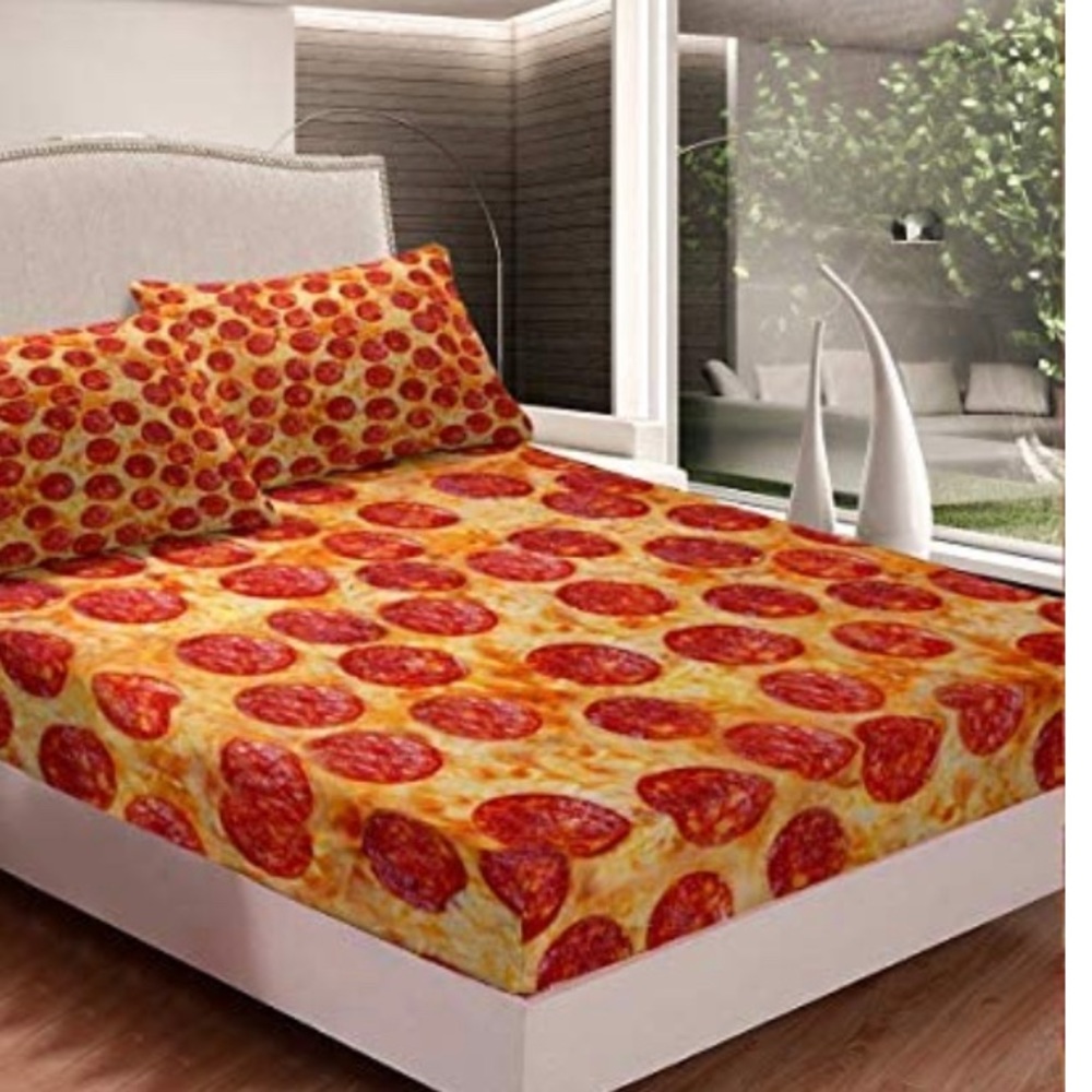 Pizza sheet set/twin